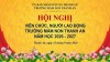 HỘI NGHỊ VIÊN CHỨC, NGƯỜI LAO ĐỘNG NĂM HỌC 2026–2027